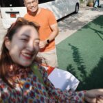 Khemanit Jamikorn Instagram - วันไหว้🪭🐲 . . . #panpanhappyday #panpanfamily 🐉💚💛🧡❤️🩷