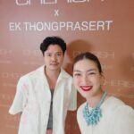 Khemanit Jamikorn Instagram - CHERISH x EK THONGPRASERT “LOTUS COLLECTION” คอลเลคชั่นดอกบัว ที่น่ารักมาก และ ใส่ในชีวิตประจำวันได้จริงๆค่ะ 👍🏻🤍 . . . @cherish_jeweldesign @ekthongprasert @saksoonthorn_rise 🩷🩷🩷🩷🩷🩷🩷🩷🩷🩷🩷🩷🩷