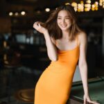 Khemanit Jamikorn Instagram - 𝑩𝒆 𝒚𝒐𝒖𝒓 𝒐𝒘𝒏 𝒗𝒆𝒓𝒔𝒊𝒐𝒏 𝒕𝒐 𝒔𝒎𝒊𝒍𝒆😄 . . . #panpanworkmode 🧡🧡🧡🧡🧡🧡🧡🧡 @marini_officiel @memories__traveler