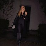 Khloé Kardashian Instagram - 🖤 🖤 sometimes I put these emojis instead of words because my words aren’t very kind all the time. Today I feel like slapping someone. So take the emoji instead 🖤 namaste Boots @goodamerican Jumpsuit @skims