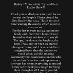 Khloé Kardashian Instagram - Wow! I truly don’t have the words to fully express my gratitude!!!! This is a short video of me trying to find the words 🤪 I am blown away!!!! I am so thankful! I love you so so much!! Truly! Words are just words but I hope you can feel my love and admiration for each and everyone one of you!! Thank you to everyone who voted. Thank you so much to @peopleschoice and to @kardashianshulu. I can’t believe I have won 6 years in a row. Truly I thought the first few years was a fluke or a sympathy win lol this is wild!!! God bless you all! I love you! I feel terrible I wasn’t there. Damn these migraines! Ugh ok I’ll stop rambling. I’m just so taken a back and excited 🤸🏼‍♀️🤸🏼‍♀️ wow! I still can’t get over this ♥️