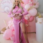 Khloë Terae Instagram - Just a little photodump from the most magical baby shower I could’ve ever dreamed of! Special thanks to everyone who helped make it so incredibly beautiful! 🎀🌊🌹✨💕 Ocean & mama felt the LOVE !!! ◦ MiniPancakes @Mini.pancakes.lane ◦ Cake backdrop @monie_balloons ◦ Lower Level Balloon backdrop @bakiballoons ◦ Flower crowns @Amaranthine.la ◦ Florists @arakssa ◦ Florist @lafleurclose ◦ Coconuts @Pimentacoconutengraving ◦ Grazing Boards @picnicgrazingco ◦ Baby Ocean welcome Sign @Personalizedplaques ◦ Friendship Bracelets @omgigi1111 ◦ Bubbles @sparkify_events ◦ Glow energy drink @drinkglow ◦ Gio Sponsor Security, servers, DJ @exoticahookah_ ◦ Tequila @tequilagrandiamante ◦ Meat Guy @meatguyLA ◦ Bre’s present Stroller @cybex_usa @cybex_global ◦ DJ @djnino_official ◦ Cake @crumbles_patisserie ◦ Cookies and Strawberries @chocolatedelightsbyrima ◦ Photography @twistimages ◦ Videographer @realproductions.inc ◦ Event Coordinator @pritynpinkproductions Hermosaa Beachh.<3