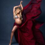 Khloë Terae Instagram - MOTHER OF THE DRAGON 🐉 🌹 Photography @oxanaalexphotography Glam @makeupbyadrianam Hair @intactehair.official x @aitous My daughter will be born a baby dragon since it’s #yearofthedragon which is considered a huge honor and blessing in Chinese culture #DragonBabies #2024
