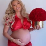 Khloë Terae Instagram - & we can’t wait to meet you 💌 @fashionnova 💌 wearing pillow fight satin pj short set in red ❣️ Los Angeles, California