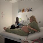 Khloë Terae Instagram - 28 weeks (7 months) of growing of you 🌱 were in the homestretch now baby girl I can see the finish line 🎀 wearing @bumpsuit to my @littlebelliesspa appointment 🤍 Little Bellies Ultrasound & Pregnancy spa by Pancita's