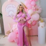 Khloë Terae Instagram - all the beautiful details of the baby shower of my dreams 🎀 Hermosa Beach, California