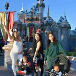 Khloë Terae Instagram - Ocean’s last trip to Disney within the womb 😂🤍🙏🏼 Had so much fun eating my way through Disneyland yesterday but as I enter my third trimester I’m gunna need a lot more rest! Seriously can’t wait to take my Disney princess here all the time 🐭💕👸🏼