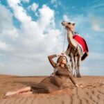 Khloë Terae Instagram - Arabian nights, like Arabian days 🐪 🏜️ 🫶🏼 @fashionnova “A Stroll With Me Maxi Dress - Mocha” You can have it too... 🤎🤎🤎 Shop @FashionNova CYBER MONDAY 50-95% Off Absolutely EVERYTHING! #AD Dubai, United Arab Emirates