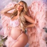 Khloë Terae Instagram - Happiness is carrying the whole universe inside of you 👼🏻🎀🪽 photography by the one & only @alloriawinterphotography Los Angeles, California