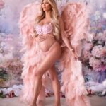 Khloë Terae Instagram - Happiness is carrying the whole universe inside of you 👼🏻🎀🪽 photography by the one & only @alloriawinterphotography Los Angeles, California