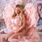 Khloë Terae Instagram - Happiness is carrying the whole universe inside of you 👼🏻🎀🪽 photography by the one & only @alloriawinterphotography Los Angeles, California