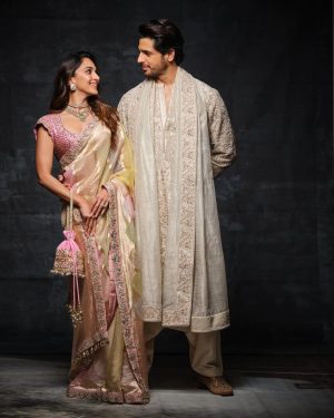Kiara Advani Instagram - A warm and exciting weekend of celebrating love❤️ Thank you to the Ambani family for the most memorable time in Jamnagar to celebrate the beginning of Radhika and Anant’s forever 🤗  #NitaAmbani #MukeshAmbani @_iiishmagish @anandpiramal @aambani1 @shloka11 @anant.ambani.94 @radhikamerchant