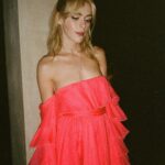 Kiernan Shipka Instagram - party girl @giambattistavalliparis