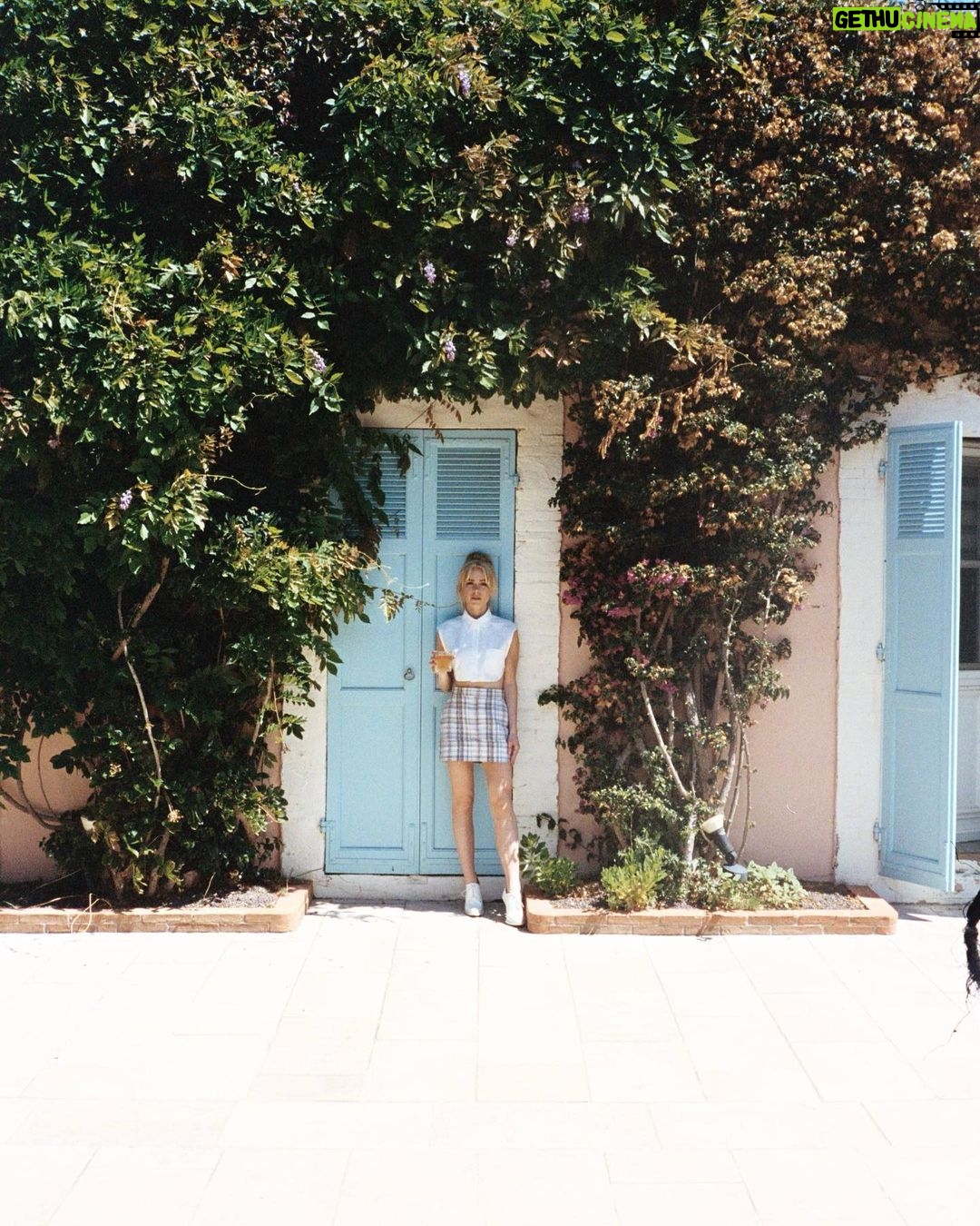 Kiernan Shipka Instagram - silly little beverage