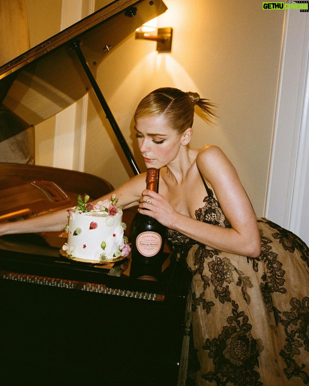 Kiernan Shipka Instagram - 23’s gonna be flirty 🥂🎂