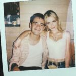 Kiernan Shipka Instagram - mr. stud muffin @lukasgage thanks for having us ♥️ Jon & Vinny's Restaurant