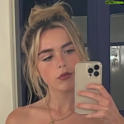 Kiernan Shipka Instagram - fun bun saturday