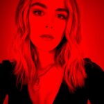 Kiernan Shipka Instagram - enjoying the red sun filter