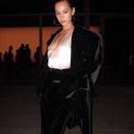 Kiko Mizuhara Instagram - @ysl @anthonyvaccarello 🖤 SS24 Mens show in Berlin. Photo by the best @nadialeecohen 💋 With my love @johncarrollkirby 🥰 Styled and directed by @dogi_ Make up @anatakahashiii Hair @philippverheyen Thank you @valentinvilledieu @anniemajor @emmanueltomasini ❤️ Berlin, Germany
