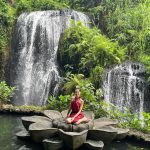 Kiko Mizuhara Instagram - take me back to bali🪷*¨✼•.water templeஓீ͜ ۣۜ Bali, Indonesia