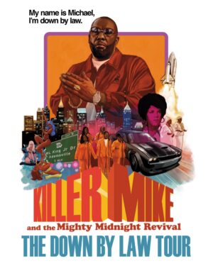 Killer Mike Instagram - THE DOWN BY LAW TOUR - PART 1. THIS SUMMER IN EUROPE! TICKETS ON SALE FRIDAY ☦️ #MICHAEL