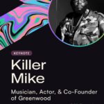 Killer Mike Instagram - Yoooo catch me in Austin at fintech_devcon on August 25th.
