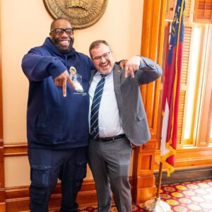 Killer Mike Instagram - Thank you Georgia state representative @imani4ga for the proclamation and honors you presented me. Everything I do, I do as a proud Georgian to have this validation from my home state is an immense honor. Having my kindergarten teacher, Ms. Pritchett, there made this moment extra sweet. Thank you @theatlantavoice for the fantastic write up. 🙏🏽 ☦️ #MICHAEL