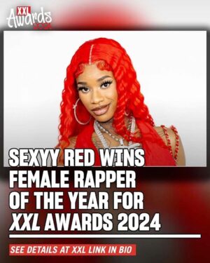 Killer Mike Instagram - thank you @XXL voting board for this immense honor and congrats to @sexyyred for her win! ☦️ #MICHAEL