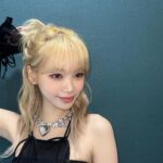 Kim Chae-won Instagram – 🖤🦢