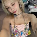 Kim Chae-won Instagram – 첫 금발😗