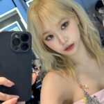 Kim Chae-won Instagram – 첫 금발😗