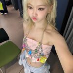 Kim Chae-won Instagram – 첫 금발😗