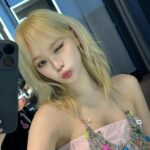 Kim Chae-won Instagram – 첫 금발😗
