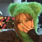 Kim Chae-won Instagram - 🧸💚