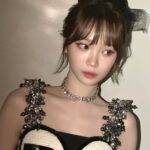 Kim Chae-won Instagram - happy new year 🖤 🐉