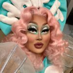 Kim Chi Instagram - Last night’s mug on @foodnetwork’s Cakealikes was done using @kimchichicbeauty Juicy nine - virgin mojito palette 🤪 Dress: @diana.makes Hair: @wigsandgrace