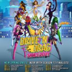 Kim Chi Instagram - I am coming to @vossevents Drive n drag! I am in the first half (May dates, San Francisco to Chicago) and I hope to see y’all there! Get your tickets at vossevents.com! Illustration: @kl1fford