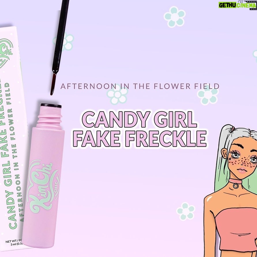Kim Chi Instagram - Candy Girl Fake Freckle is here! Getting natural sun kissed freckles just got a lot easier🌼 Available now for $15 @kimchichicbeauty!