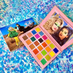 Kim Chi Instagram - The first reveal! The Mad Maxine, Soot Yourself eyeshadow palette features 24 vibrant shades hand picked by @naomismalls and yours truly! Coming soon to @kimchichicbeauty!