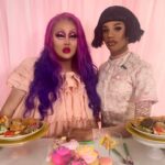 Kim Chi Instagram - Fun times with my quarantine homie @naomismalls during @klarna.usa drag brunch! Special thanks to @ageofaquaria and @plastiquetiara for their amazing performances! Tune in next week for our drag leisure themed brunch featuring performances by @kameronmichaels and @gigigoode! Klarna will be donating a dollar per viewer to help out entertainers that are currently out of work due to COVID-19 so make sure to tune in and tell your friends!