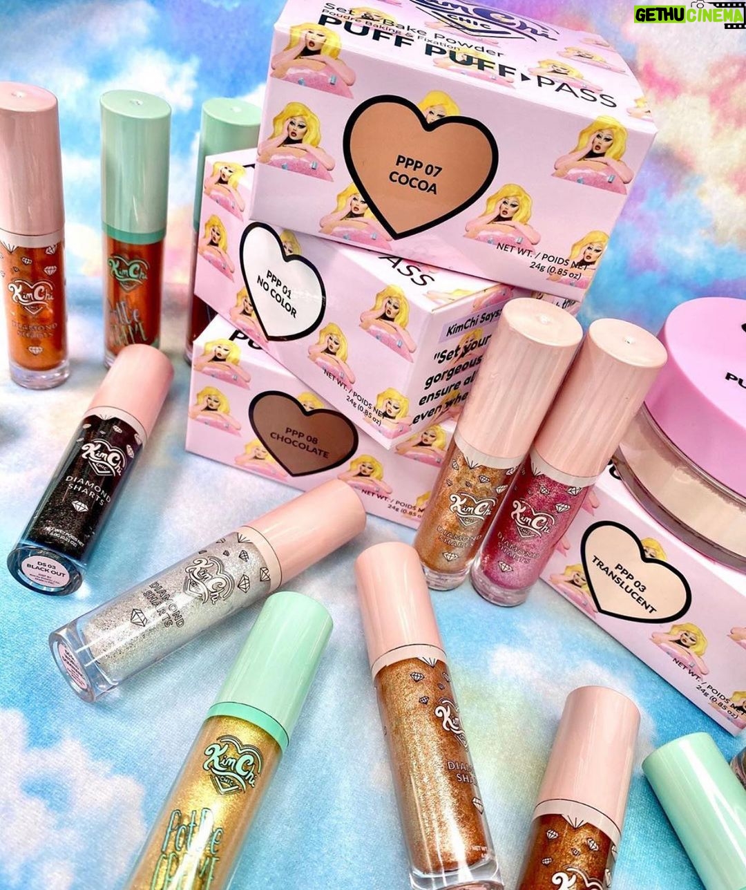 Kim Chi Instagram - PUFF PUFF PASS by @kimchichicbeauty is now live! Head over to kimchichicbeauty.com to get into it mawma yes gawd 🌞🌞🌞