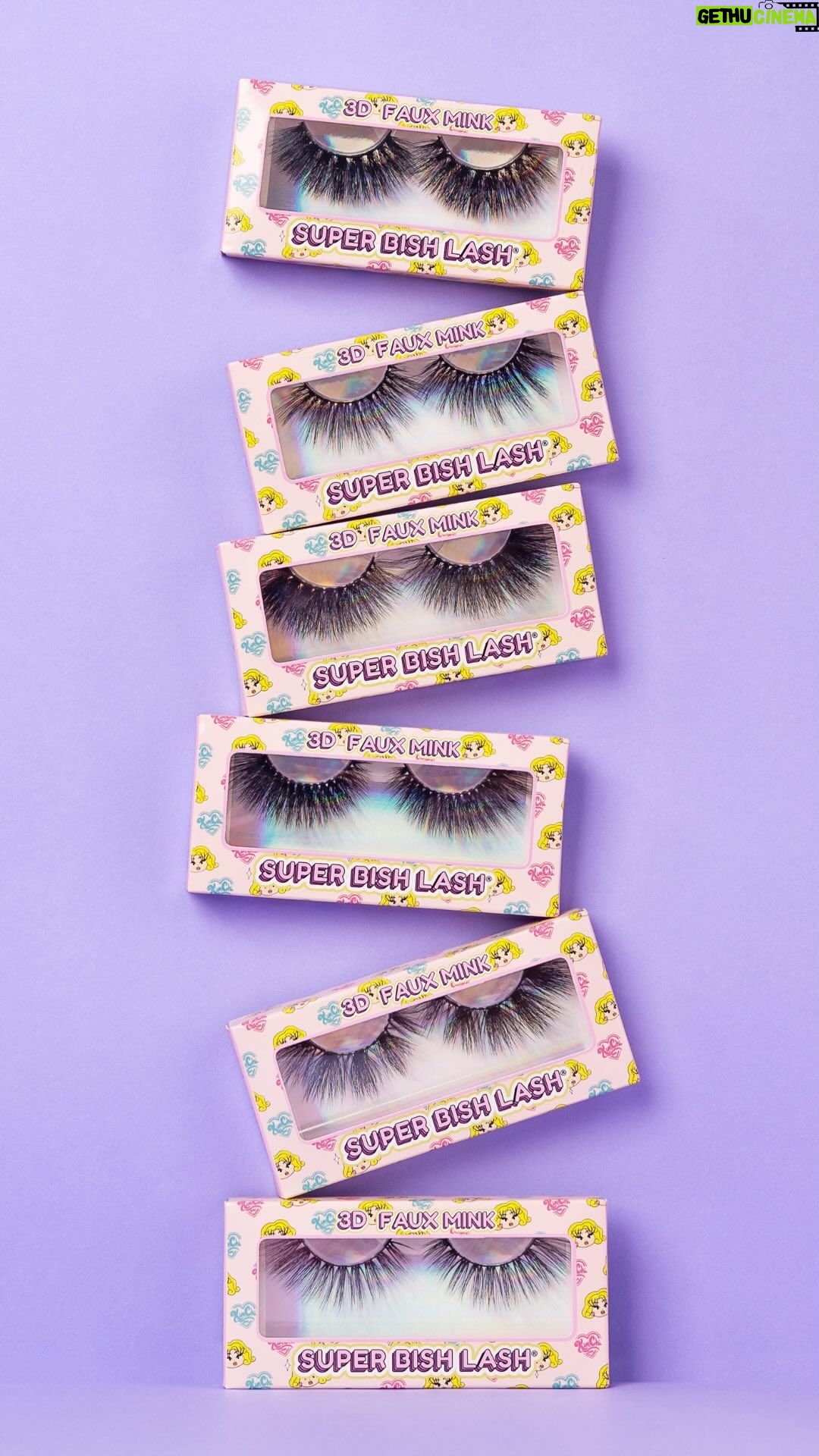 Kim Chi Instagram - ICYMI: Our first-ever lash collection is here! ✨It’s called Super Bish Lash for a reason 💅 It’s got the drama, the 3D effect, and that faux mink feel 💖 SHOP our six different styles at the link in bio! #kimchichicbeauty #kimchichic #queerowned #dragqueen #fauxmink #falsies #falselashes #lasges #falsemink #minklashes #vegan #crueltyfree