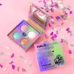 Kim Chi Instagram - Say hello to my new HALOgraphic Toppers! These iridescent toppers are a must - perfect for your eyes, lips, cheeks, and body. She’s versatile! Shop now on kimchichicbeauty.com
