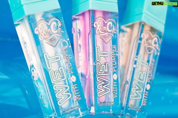 Kim Chi Instagram - The restock your lips have been asking for! My deliciously glossy Wet Glosses are live on kimchichicbeauty.com now @kimchichicbeauty 💦