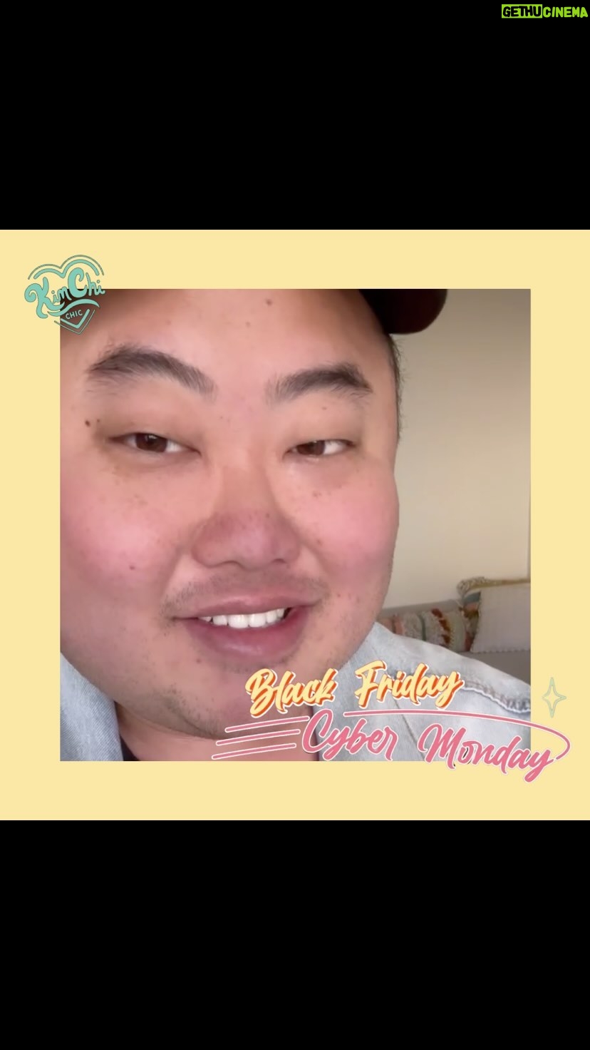 Kim Chi Instagram - Ms. Kimberly is here to remind you that your faves are currently at 50% OFF* 🤩 Stock up on your staples or grab new products to try until Cyber Monday, 9 pm PST ONLY 🚨 Shop our biggest sale of the year at kimchichicbeauty.com 💖 *This promotion starts 11/24/22 at 9:00am PST and ends 11/28/22 at 9:00pm PST. This promotion cannot be applied to previous purchases or be used with any other offers or discounts. Valid on in-stock items only. *Excludes Bundles, Mirrors, Tools, Merch, GC, Collabs