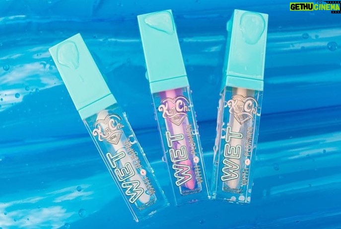 Kim Chi Instagram - The restock your lips have been asking for! My deliciously glossy Wet Glosses are live on kimchichicbeauty.com now @kimchichicbeauty 💦