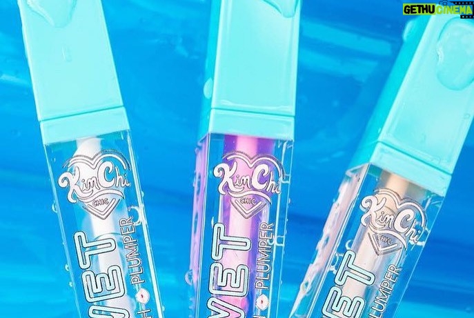 Kim Chi Instagram - The restock your lips have been asking for! My deliciously glossy Wet Glosses are live on kimchichicbeauty.com now @kimchichicbeauty 💦