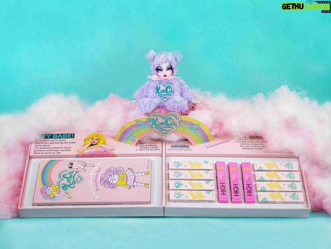 Kim Chi Instagram - Attention Kweens! Our giveaway just got even better. Not only will you get a P.R. Box, you will now get a one-of-a-kind Pidgin Doll @PidginDoll which was created exclusively for KimChi Chic Beauty. Sheβs fierce and was inspired by a look worn by @KimChi_Chic herself! Our winner will be picked once we reach 50K! π
π¨π₯π₯π¨π° our IG account {Your Page Must be Public} @kimchichicbeauty :π:πππ Your Bestie in the post @kimchichicbeauty :β€οΈ:ππ¨π¦π¦ππ§π your favorite KCCB product :π§‘:ππ’π€π the Last THREE pictures posted @kimchichicbeauty . . For extra entries re-tweet the giveaway & share on FB. The doll was sculpted and hand-painted by @pidgindoll creatorΒ Joshua David McKenney @jdavidmckenney.Β Her outfit was created by clothing designer @BcallaBcalla, who also created the original look worn by Kim Chi.Β Cast in high-quality resin, she stands 12 inches (30 cm) tall and has 7 points of articulation.