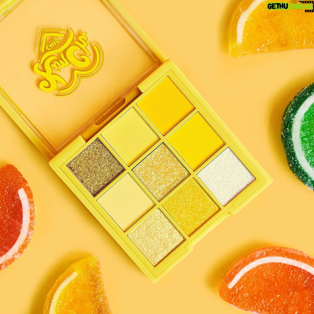 Kim Chi Instagram - We're so juiced to introduce THE CITRUS QUEEN COLLECTION this National Candy Day!πππ When life gives you lemons, you come out with THREE citrus palettes, duh π
These bright 9-pan palettes come with matte, shimmery, and glitter shades for bursts of color! π₯ They also include scratch n' sniff stickers to match your juicy look with a zesty scent! π Which one do you think will be your new fave? Comment below! π Orange π Lemon π Lime OUT NOW at the link in bio! π