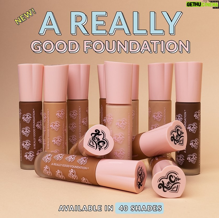 Kim Chi Instagram - Time to SLAY the complexion game! A Really Good Foundation, available in 40 shades, has officially launched on kimchichicbeauty.com! π Find your shade + use code: BOGO2021 to buy one PLUS get another one FREE for Black Friday!β